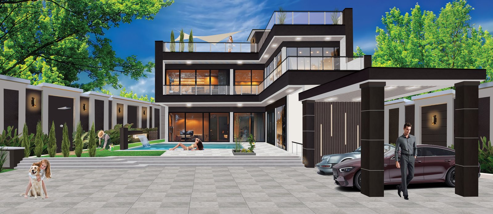 P9E725, Luxury Villa Hua Hin Under Construction